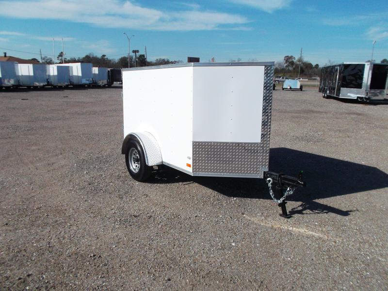 2019 Covered Wagon Trailers 4x6 Single Axle Cargo Trailer / Enclosed Trailer / LEDs 2019 Covered Wagon Trailers 4x6 Single Axle Cargo Trailer / Enclosed Trailer / LEDs