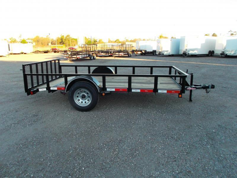 2018 Longhorn Trailers 77x12 Single Axle Utility Trailer w/ 2ft Dovetail / 2ft Ramp Gate 2018 Longhorn Trailers 77x12 Single Axle Utility Trailer w/ 2ft Dovetail / 2ft Ramp Gate