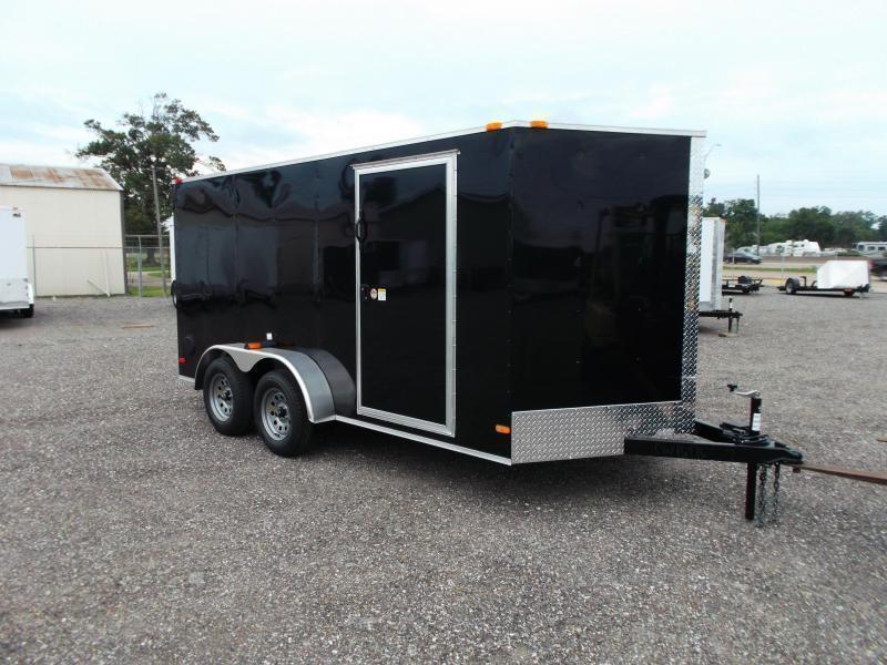 2019 Covered Wagon Trailers 7x14 Tandem Axle Cargo Trailer / Enclosed Trailer / Ramp / RV Side Door 2019 Covered Wagon Trailers 7x14 Tandem Axle Cargo Trailer / Enclosed Trailer / Ramp / RV Side Door