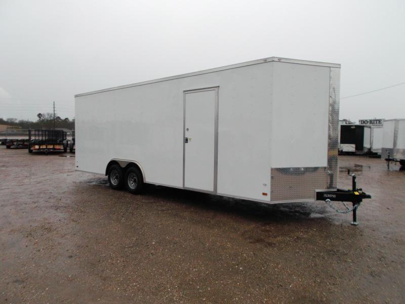 SPECIAL - 2019 Covered Wagon Cargo 8.5x24 Tandem Axle Cargo Trailer / Car Hauler w/ 7ft Interior / 5200# Axles / Heavy Duty Ramp / RV Side Door / LEDs SPECIAL - 2019 Covered Wagon Cargo 8.5x24 Tandem Axle Cargo Trailer / Car Hauler w/ 7ft Interior / 5200# Axles / Heavy Duty Ramp / RV Side Door / LEDs