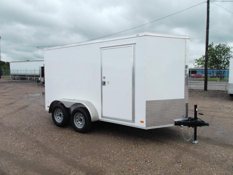 2019 Covered Wagon Trailers 6x12 Tandem Axle Cargo Trailer / Enclosed Trailer / Barn Doors / RV Side Door / LEDs 2019 Covered Wagon Trailers 6x12 Tandem Axle Cargo Trailer / Enclosed Trailer / Barn Doors / RV Side Door / LEDs