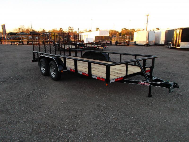 2018 Longhorn Trailers 16ft Utility Trailer w/ Pipetop / 4ft Ramp Gate / Electric Brakes 2018 Longhorn Trailers 16ft Utility Trailer w/ Pipetop / 4ft Ramp Gate / Electric Brakes