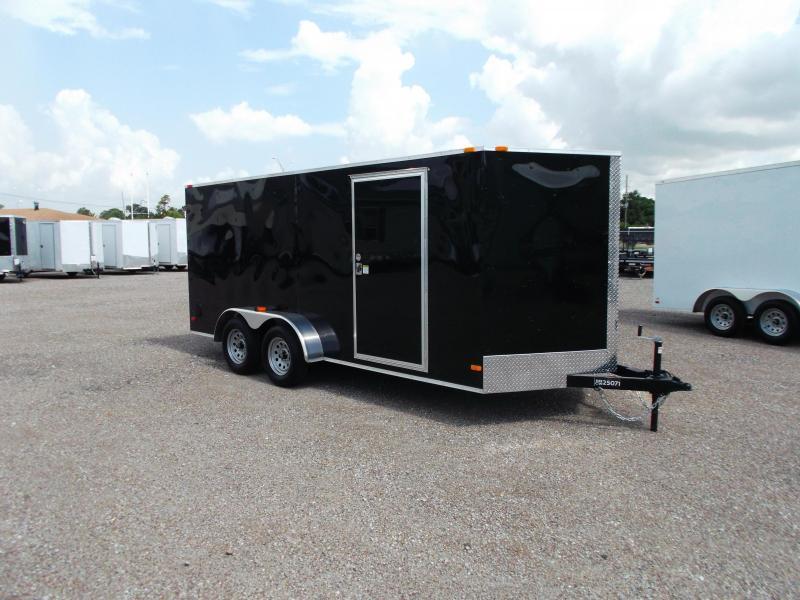 2019 Covered Wagon Trailers 7x16 Tandem Axle Cargo Trailer / Enclosed Trailer / Ramp / RV Side Door 2019 Covered Wagon Trailers 7x16 Tandem Axle Cargo Trailer / Enclosed Trailer / Ramp / RV Side Door