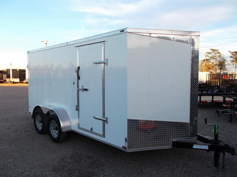 2018 Lark 7x14 Tandem Axle Cargo Trailer / Enclosed Trailer w/ Barn Doors 2018 Lark 7x14 Tandem Axle Cargo Trailer / Enclosed Trailer w/ Barn Doors