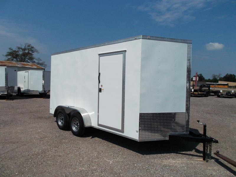 2019 Covered Wagon Trailers 7x14 Tandem Axle Cargo / Enclosed Trailer / 7ft Interior / Ramp / LEDs 2019 Covered Wagon Trailers 7x14 Tandem Axle Cargo / Enclosed Trailer / 7ft Interior / Ramp / LEDs