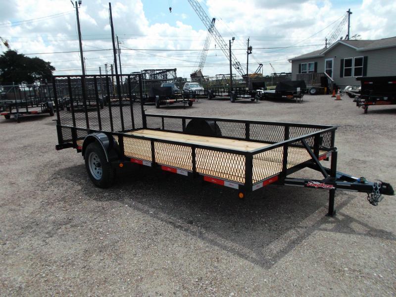 2018 Longhorn Trailers 77x14 Single Axle Utility Trailer / Landscape Trailer w/ 15" Expanded Metal Sides / 4ft Heavy Duty Ramp Gate 2018 Longhorn Trailers 77x14 Single Axle Utility Trailer / Landscape Trailer w/ 15" Expanded Metal Sides / 4ft Heavy Duty Ramp Gate