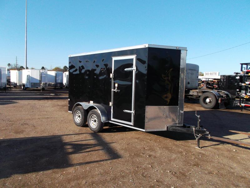 2019 Texas Select 6x12 Tandem Axle Cargo Trailer / Enclosed Trailer / Ramp / 6'6" Interior / Side Door / LEDs 2019 Texas Select 6x12 Tandem Axle Cargo Trailer / Enclosed Trailer / Ramp / 6'6" Interior / Side Door / LEDs