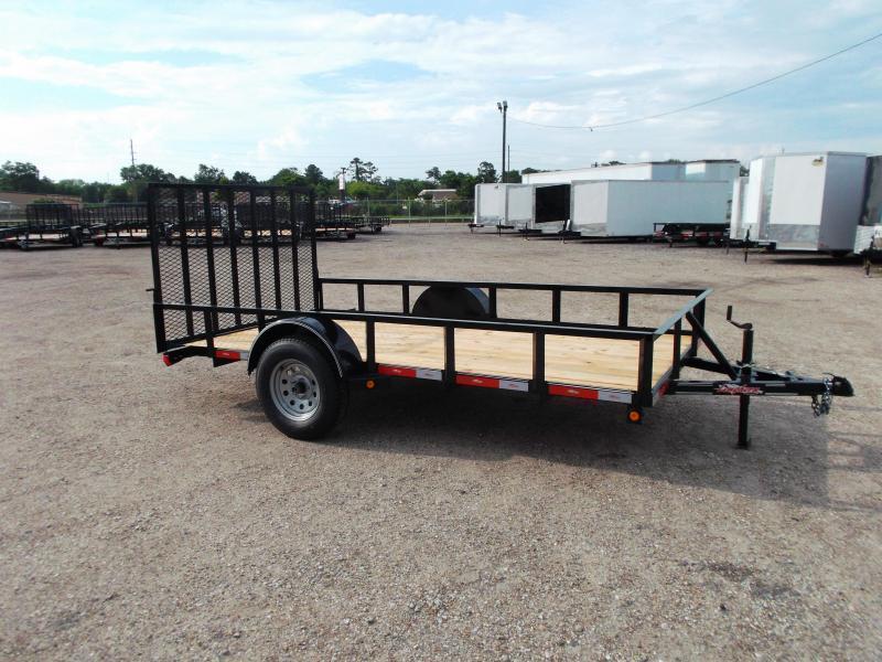 2018 Longhorn Trailers 77x12 Single Axle Utility Trailer w/ Heavy Duty 4ft Ramp 2018 Longhorn Trailers 77x12 Single Axle Utility Trailer w/ Heavy Duty 4ft Ramp