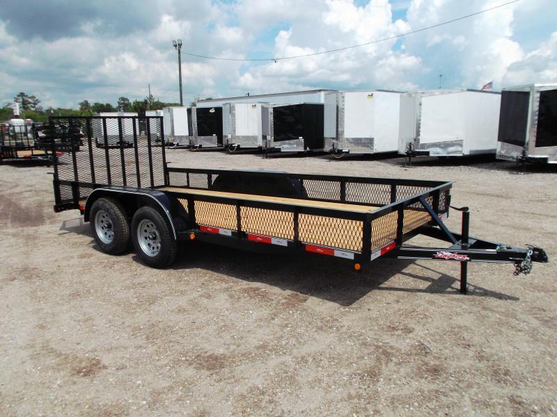 2019 Longhorn Trailers 16ft Utility Trailer / Landscape Trailer w/ 15" Expanded Metal Sides / 4ft Ramp Gate 2019 Longhorn Trailers 16ft Utility Trailer / Landscape Trailer w/ 15" Expanded Metal Sides / 4ft Ramp Gate