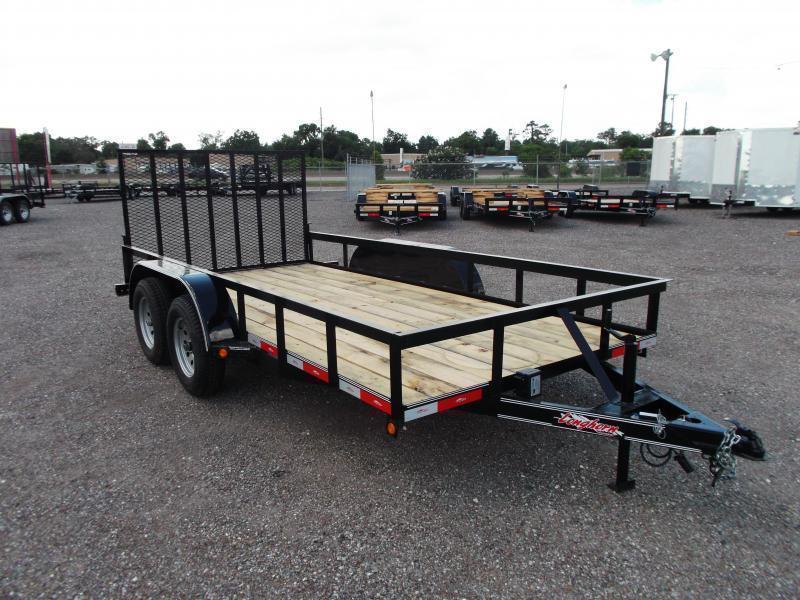 2018 Longhorn Trailers 14ft Utility Trailer w/ Heavy Duty 4ft Ramp Gate 2018 Longhorn Trailers 14ft Utility Trailer w/ Heavy Duty 4ft Ramp Gate