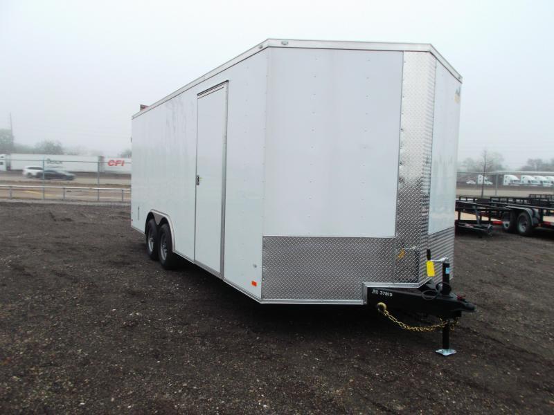 2019 Covered Wagon Trailers 8.5x20 Tandem Axle Cargo / Enclosed Trailer / Barn Doors / 7ft Interior Height / 5200# Axles 2019 Covered Wagon Trailers 8.5x20 Tandem Axle Cargo / Enclosed Trailer / Barn Doors / 7ft Interior Height / 5200# Axles
