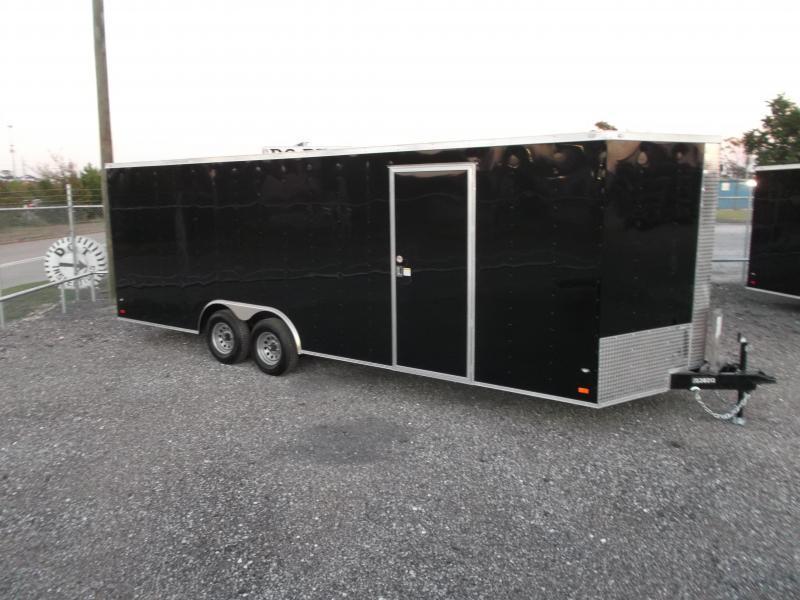 SPECIAL - 2019 Covered Wagon Cargo 8.5x24 Tandem Axle Cargo Trailer / Enclosed Car Hauler Trailer / 5200# Axles / Ramp / RV Door / LEDs SPECIAL - 2019 Covered Wagon Cargo 8.5x24 Tandem Axle Cargo Trailer / Enclosed Car Hauler Trailer / 5200# Axles / Ramp / RV Door / LEDs