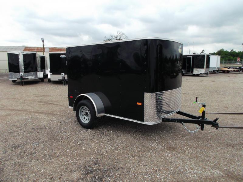 2019 Covered Wagon Trailers 5x8 Single Axle Cargo Trailer / Enclosed Trailer w/ Ramp Gate 2019 Covered Wagon Trailers 5x8 Single Axle Cargo Trailer / Enclosed Trailer w/ Ramp Gate