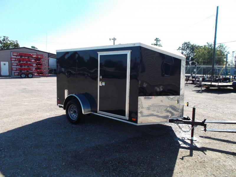 2018 Covered Wagon Trailers 6x10 Low Profile Motorcycle Trailer / Cargo Trailer w/ Slant V-Nose / Ramp 2018 Covered Wagon Trailers 6x10 Low Profile Motorcycle Trailer / Cargo Trailer w/ Slant V-Nose / Ramp