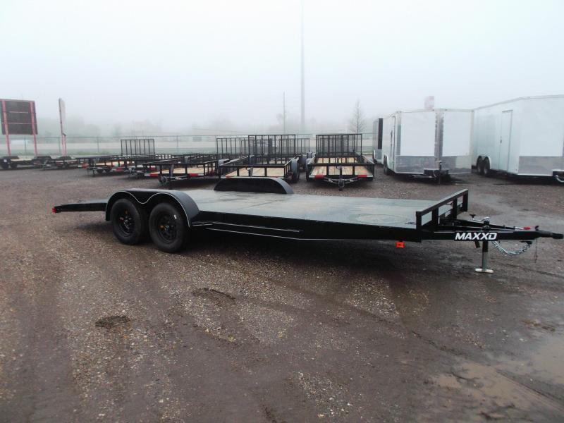2019 Maxxd 83x20 Steel Deck Car Hauler / Racing Trailer / Powder Coated / 5ft Ramps / 4ft Dovetail 2019 Maxxd 83x20 Steel Deck Car Hauler / Racing Trailer / Powder Coated / 5ft Ramps / 4ft Dovetail
