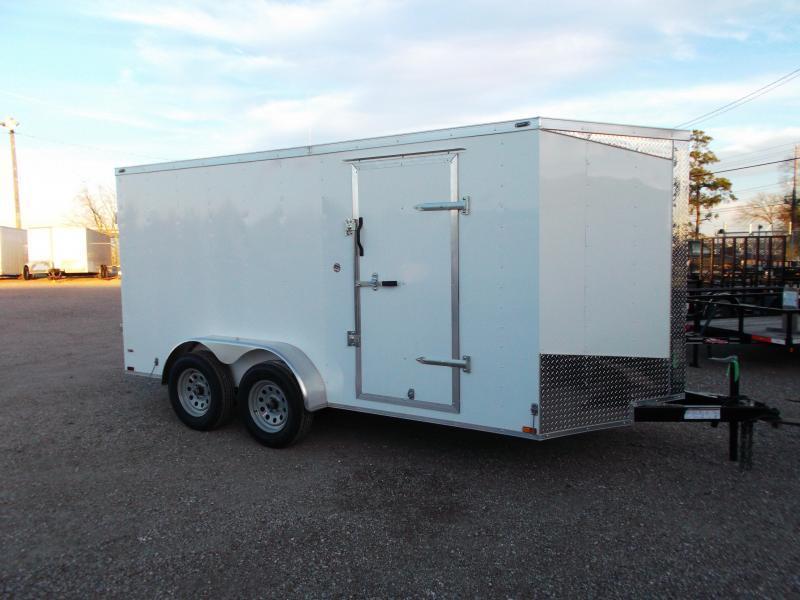 2019 Lark 7x14 Tandem Axle Cargo Trailer / Enclosed Trailer / Barn Doors / 6'6" Interior Height / LEDs 2019 Lark 7x14 Tandem Axle Cargo Trailer / Enclosed Trailer / Barn Doors / 6'6" Interior Height / LEDs