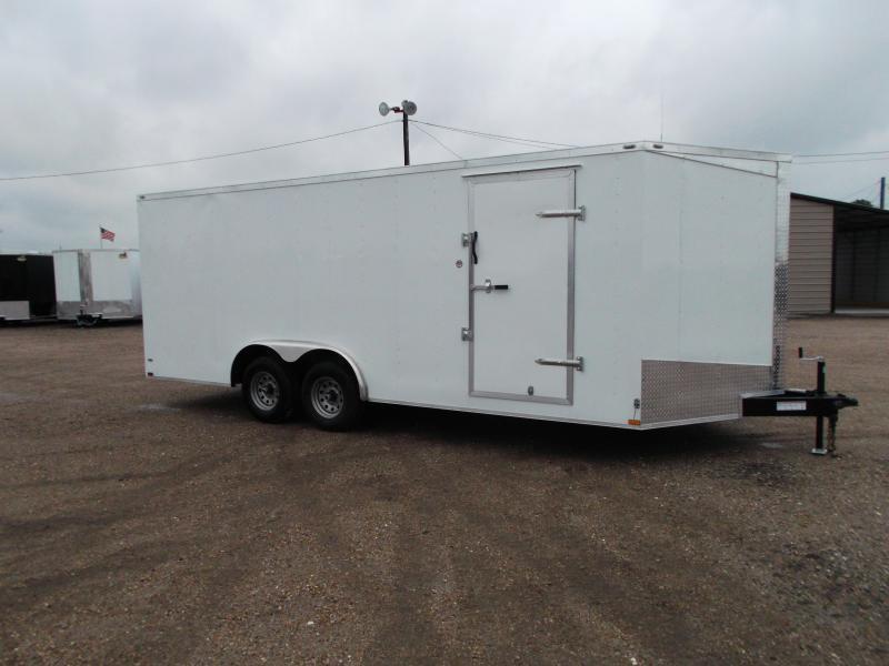 2018 Lark 8.5x20 Tandem Axle Cargo Trailer / Car Hauler / 5200# Axles / Heavy Duty Ramp / LEDs 2018 Lark 8.5x20 Tandem Axle Cargo Trailer / Car Hauler / 5200# Axles / Heavy Duty Ramp / LEDs