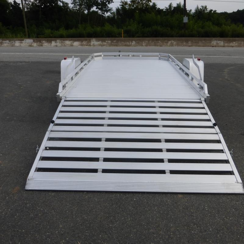 Aluma 77" x 12' Aluminum Utility Trailer w/ BiFold Tailgate New