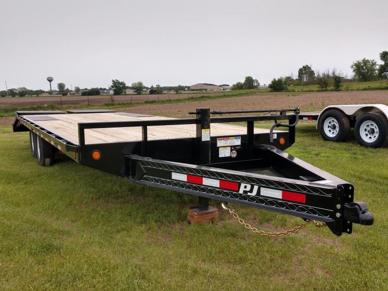 2020 PJ Trailers 8 in. I-Beam Deckover (F8) Flatbed Trailer 2020 PJ Trailers 8 in. I-Beam Deckover (F8) Flatbed Trailer