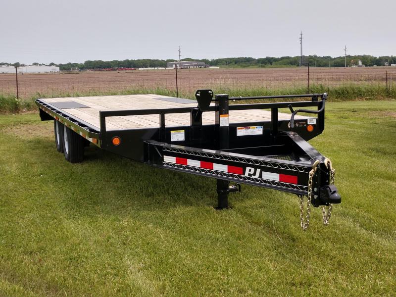 2019 PJ Trailers F8 20FT DECKOVER 14K Flatbed Trailer 2019 PJ Trailers F8 20FT DECKOVER 14K Flatbed Trailer