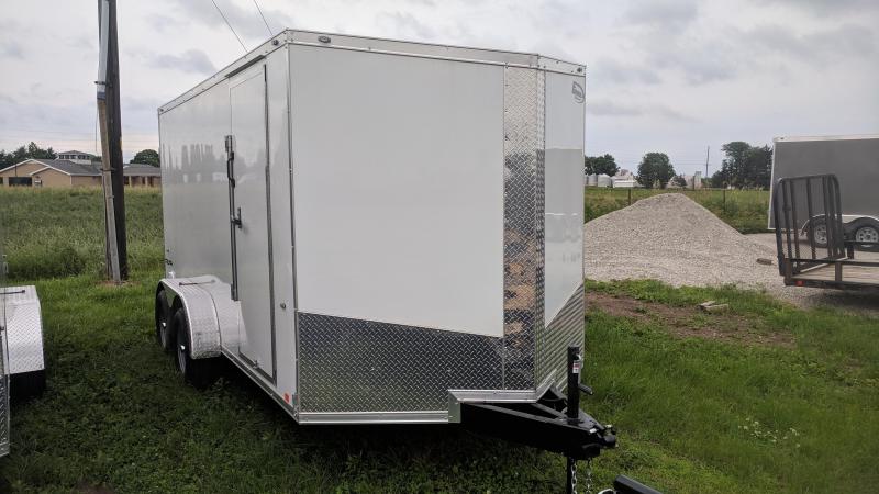 2019 Formula 7x14 Triumph Slope Nose - White - Double Doors 2019 Formula 7x14 Triumph Slope Nose - White - Double Doors