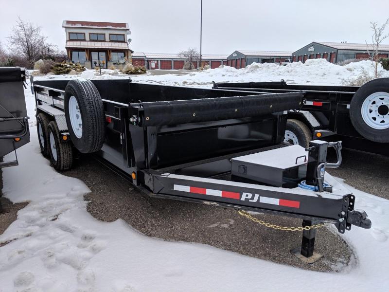 2019 PJ Trailers 83" x 16' Low Pro Dump (DL) 2019 PJ Trailers 83" x 16' Low Pro Dump (DL)