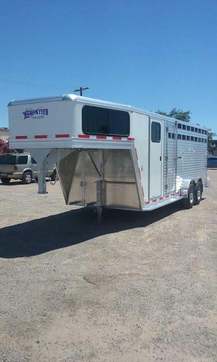 2017 Frontier FRONTIER 20' LIVESTOCK COMBO GOOSENECK Trailer 2017 Frontier FRONTIER 20' LIVESTOCK COMBO GOOSENECK Trailer