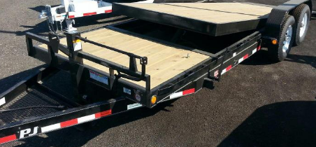 2018 PJ Trailers 20' x 6" Channel Equipment Tilt Trailer 2018 PJ Trailers 20' x 6" Channel Equipment Tilt Trailer