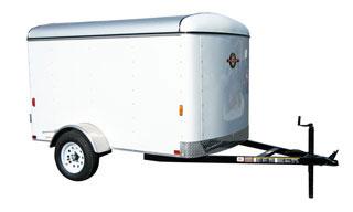 Dark Blue CARRY-ON 5X8 CGEC enclosed cargo trailer Dark Blue CARRY-ON 5X8 CGEC enclosed cargo trailer