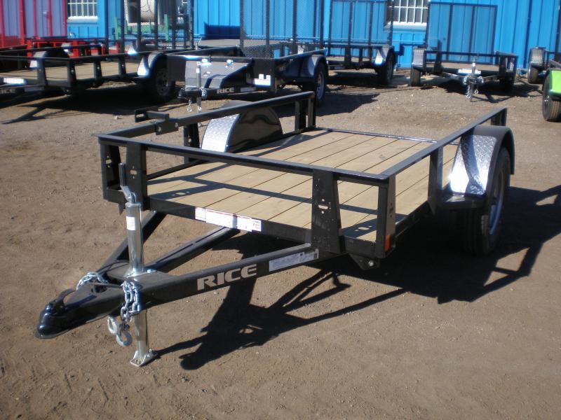 2019 Rice 5x10 Utility Trailer No Ramp 2019 Rice 5x10 Utility Trailer No Ramp