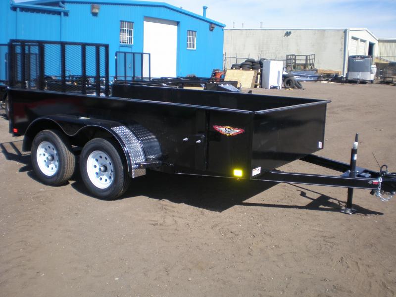 2018 H&H 76X12 Tandem Axle Solid Side Utility Trailer 2018 H&H 76X12 Tandem Axle Solid Side Utility Trailer