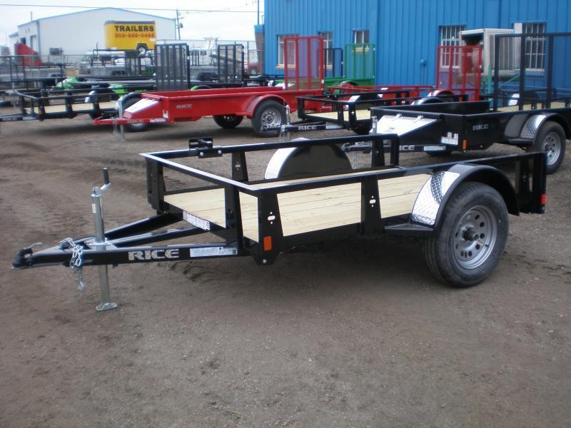 2019 Rice 5x8 Utility Trailer - No Ramp 2019 Rice 5x8 Utility Trailer - No Ramp