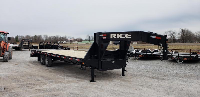 2019 Rice 102"X25' Gooseneck Trailer 2019 Rice 102"X25' Gooseneck Trailer