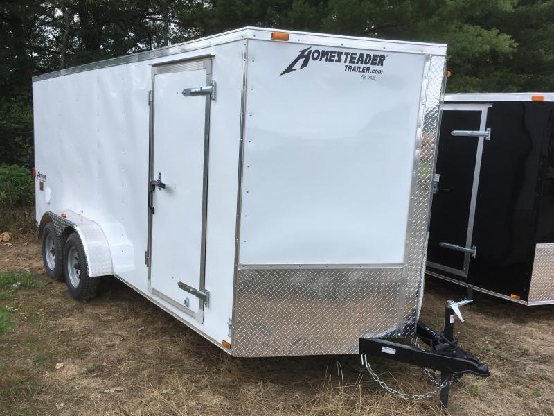 2019 Homesteader 7x16 Intrepid sd ramp Enclosed Cargo Trailer 2019 Homesteader 7x16 Intrepid sd ramp Enclosed Cargo Trailer