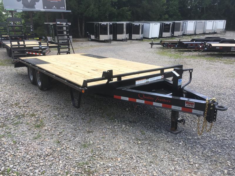 2019 Quality Trailers 20ft 16+4 5ton Deckover Bumper Pull w/pop up dove Equipment Trailer 2019 Quality Trailers 20ft 16+4 5ton Deckover Bumper Pull w/pop up dove Equipment Trailer