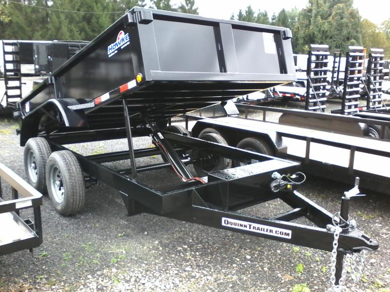 2019 Hawke Trailers 6X12 5TON Cardinal Low Profile Barn Doors Dump Trailer 2019 Hawke Trailers 6X12 5TON Cardinal Low Profile Barn Doors Dump Trailer
