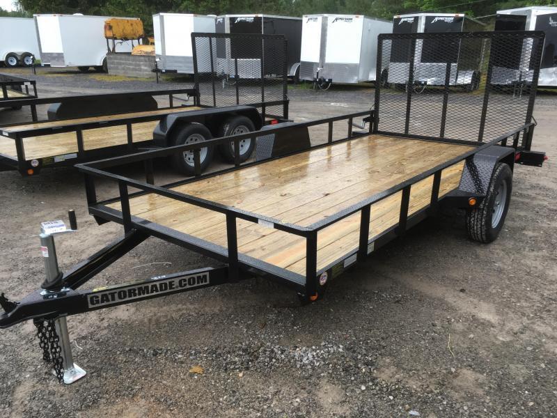 2019 Gatormade Trailers 76x14 single axle gate Utility Trailer 2019 Gatormade Trailers 76x14 single axle gate Utility Trailer