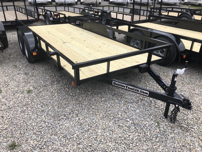 2019 76x16 tandem utility with brakes and no gate w/slide under ramps Utility Trailer 2019 76x16 tandem utility with brakes and no gate w/slide under ramps Utility Trailer