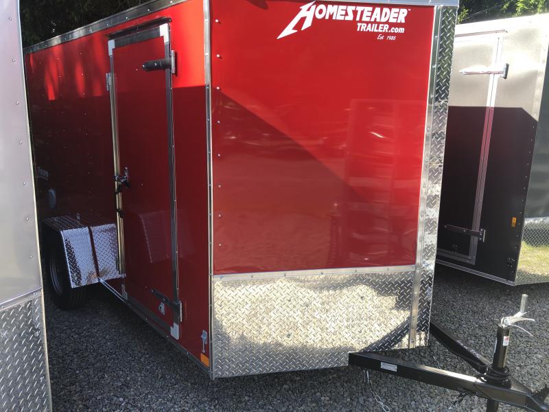 2019 Homesteader 7x12 Intrepid ramp door single axle Enclosed Cargo Trailer 2019 Homesteader 7x12 Intrepid ramp door single axle Enclosed Cargo Trailer