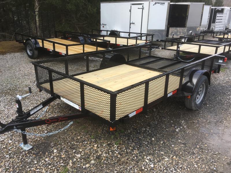 2018 Quality Trailers 77x12 18"mesh sides single axle w/gate Utility Trailer 2018 Quality Trailers 77x12 18"mesh sides single axle w/gate Utility Trailer