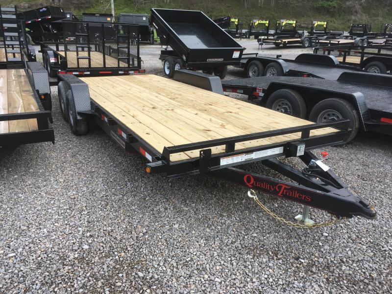 2019 Quality Trailers 82x20 5ton bumper pull wood car hauler Trailer w/left removable fender 2019 Quality Trailers 82x20 5ton bumper pull wood car hauler Trailer w/left removable fender