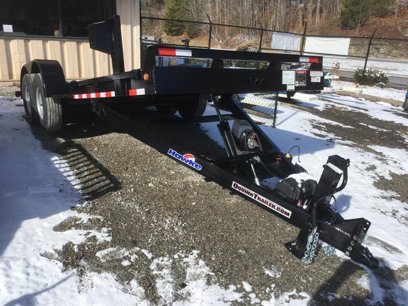 2019 Hawke Trailers 81x20 15k hydraulic tilt steel floor Equipment Trailer 2019 Hawke Trailers 81x20 15k hydraulic tilt steel floor Equipment Trailer