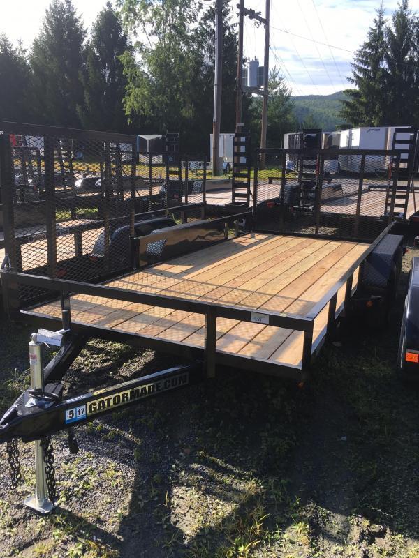 2019 Gatormade Trailers 82x16 2 gate tandem Utility Trailer 2019 Gatormade Trailers 82x16 2 gate tandem Utility Trailer