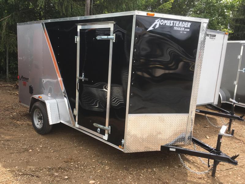 2019 Homesteader Inc. 6x12 Intrepid ramp single axle Enclosed Cargo Trailer 2019 Homesteader Inc. 6x12 Intrepid ramp single axle Enclosed Cargo Trailer