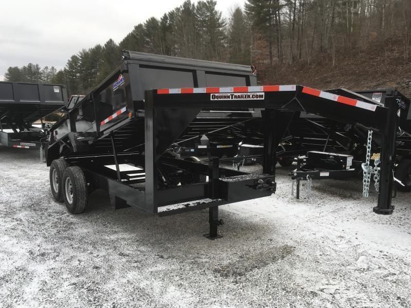2019 Hawke Trailers 7X14 7TON GOOSENECK WITH TARP Dump Trailer 2019 Hawke Trailers 7X14 7TON GOOSENECK WITH TARP Dump Trailer