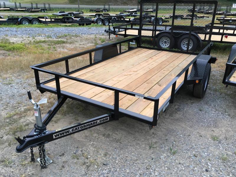 2019 Gatormade Trailers 76x12 gate single axle Utility Trailer 2019 Gatormade Trailers 76x12 gate single axle Utility Trailer