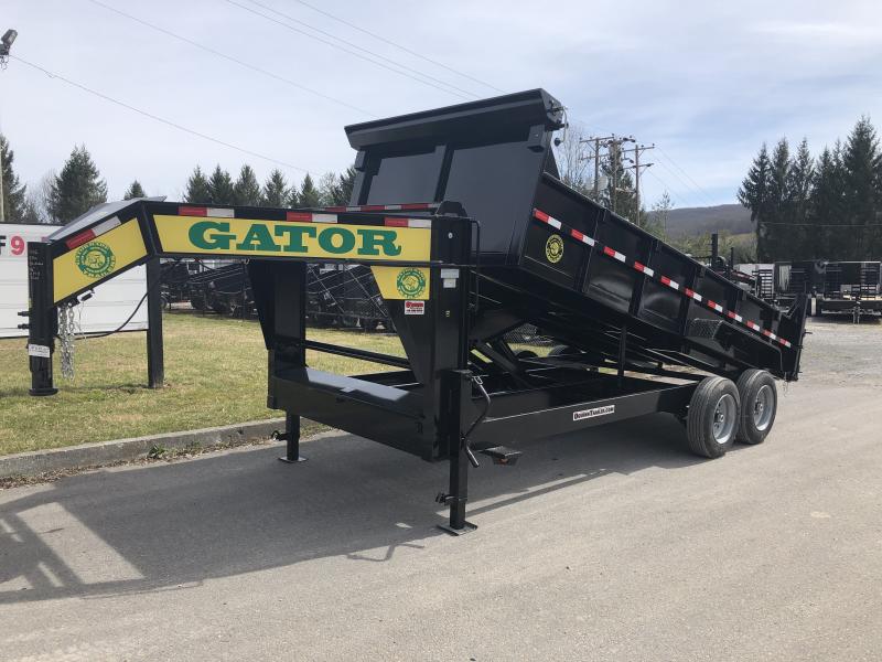 2019 Gatormade Trailers 7x16 gooseneck 8ton Dump Trailer 2019 Gatormade Trailers 7x16 gooseneck 8ton Dump Trailer