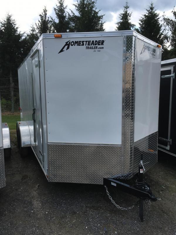 2019 Homesteader 7x16 Intrepid 6in extra height Enclosed Cargo Trailer 2019 Homesteader 7x16 Intrepid 6in extra height Enclosed Cargo Trailer
