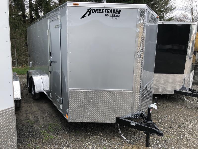 2020 Homesteader 7x16 Intrepid sd ramp Enclosed Cargo Trailer 2020 Homesteader 7x16 Intrepid sd ramp Enclosed Cargo Trailer