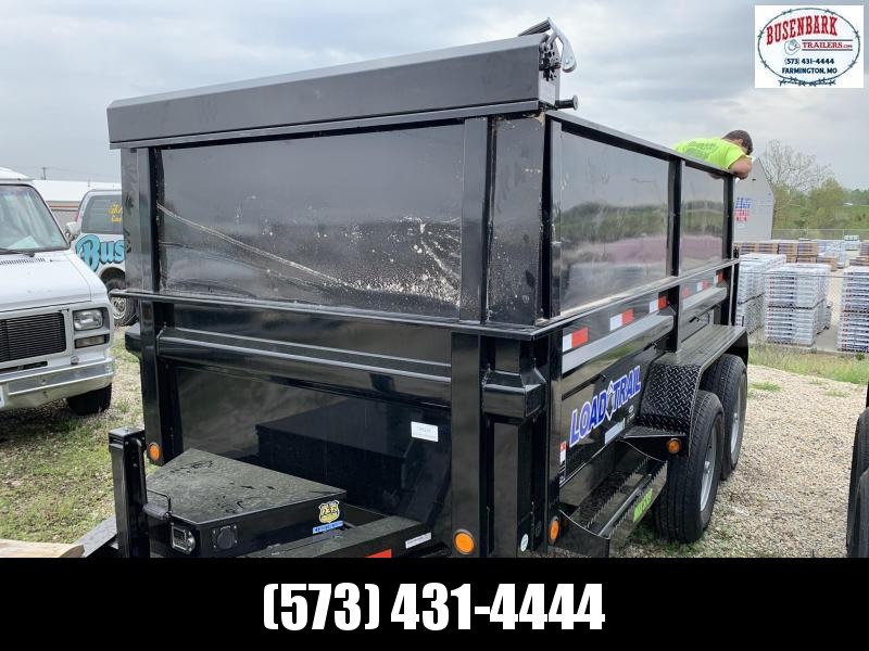 Load Trail 72" X 12' Tandem Axle 48" side Dump Trailer Load Trail 72" X 12' Tandem Axle 48" side Dump Trailer